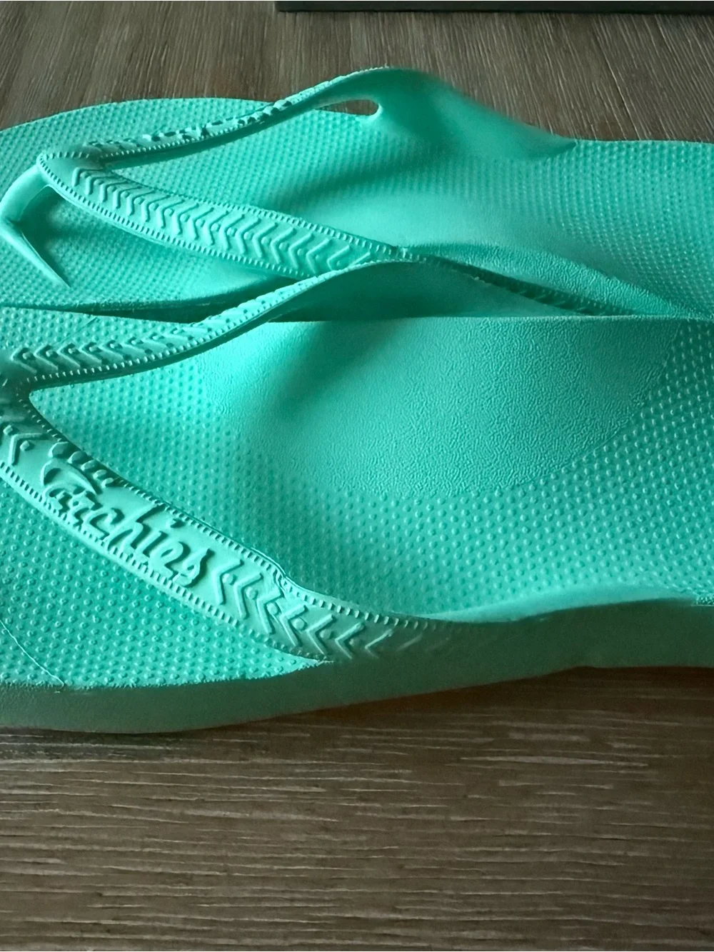 Archies Mint arch support flip flop - Size 7 - Picture 2 of 4